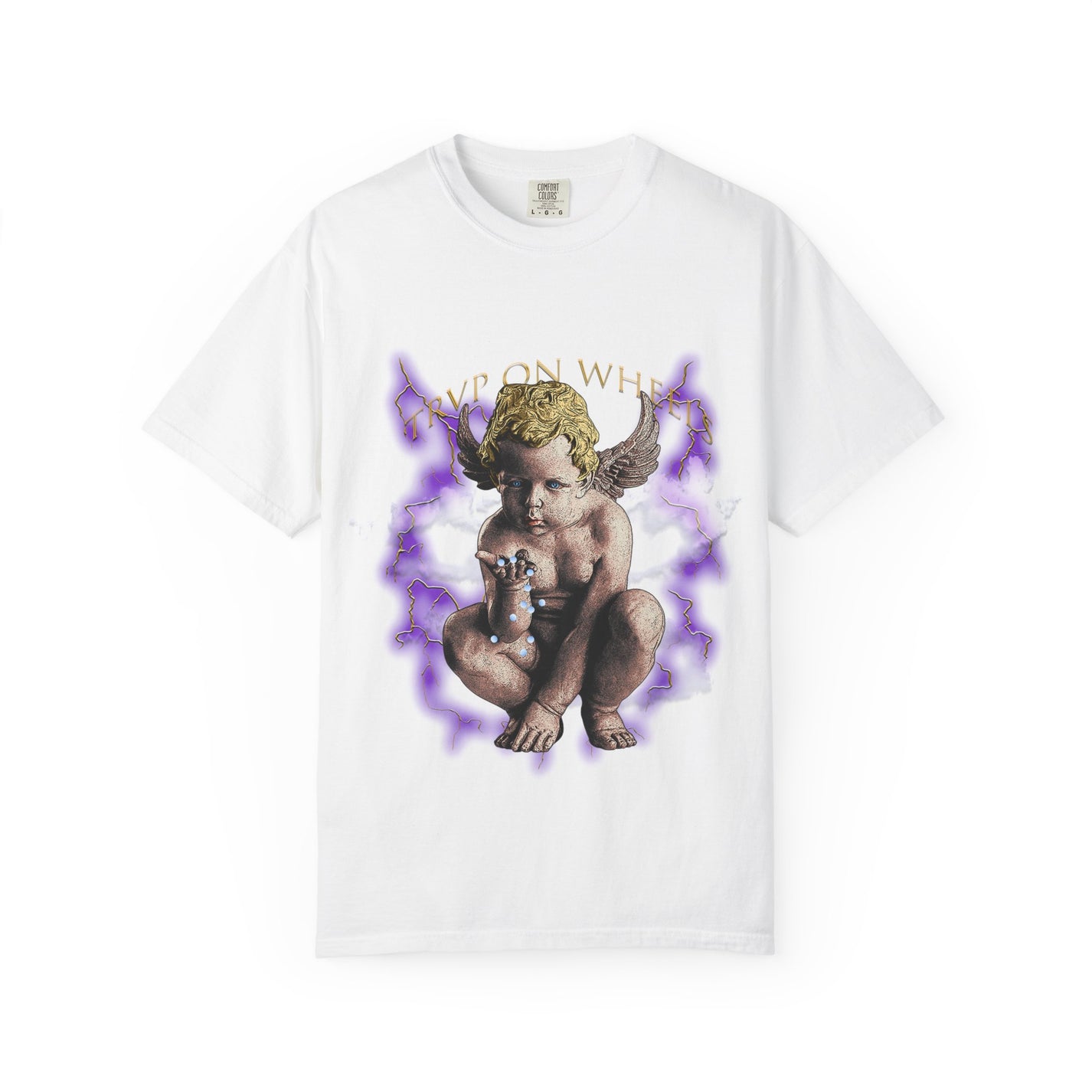 "Boomin' Since Birth" Cherub Angel Tee