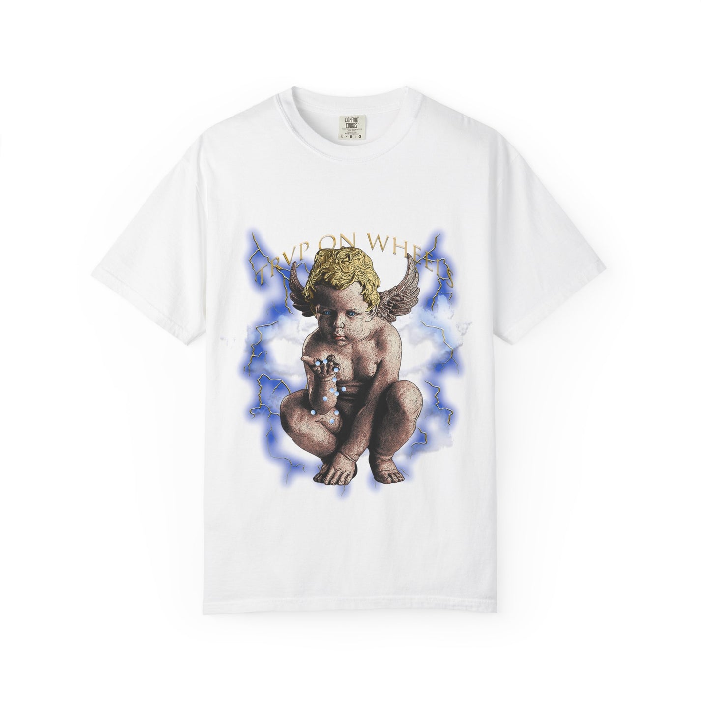 "Boomin' Since Birth" Cherub Angel Tee