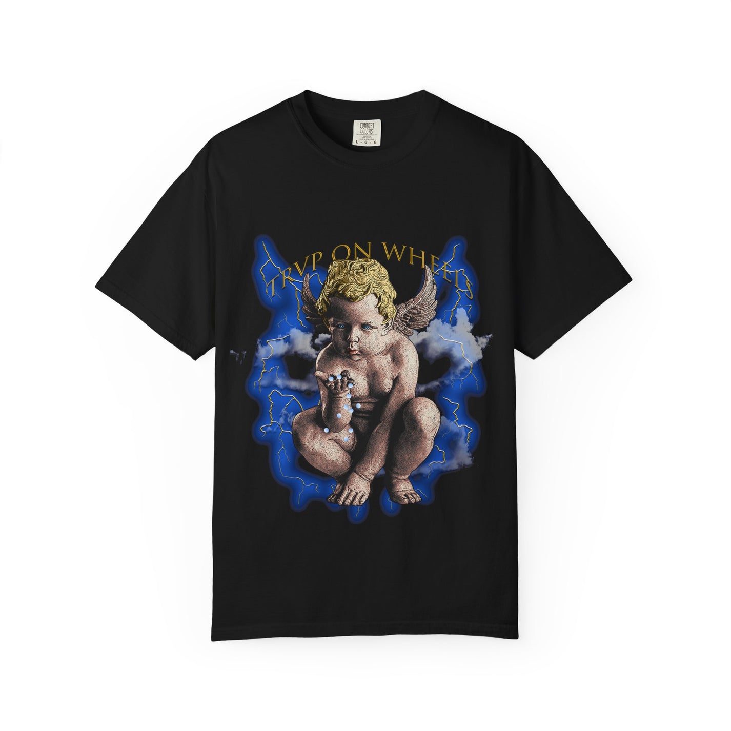 "Boomin' Since Birth" Cherub Angel Tee